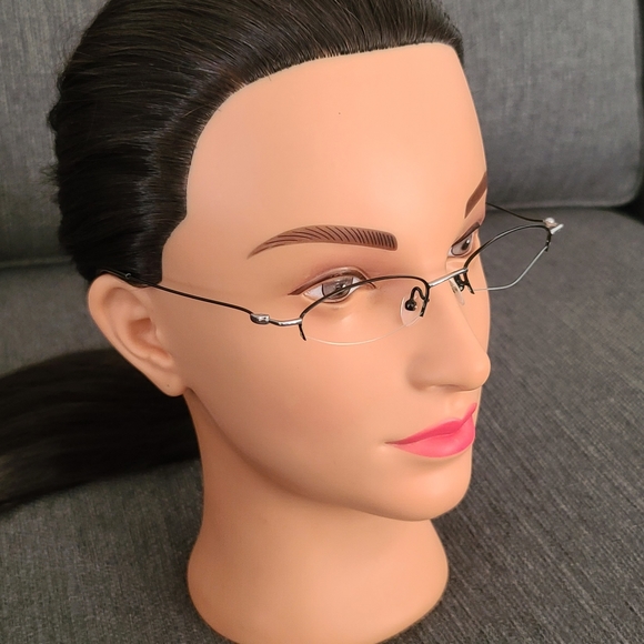 Covergirl Rimless Eyeglasses Glasses Frames - Picture 4 of 10